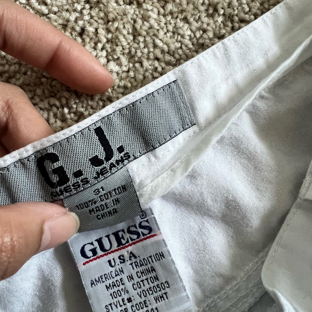 Vintage Guess White Maxi Skirt - Picture 6 of 9